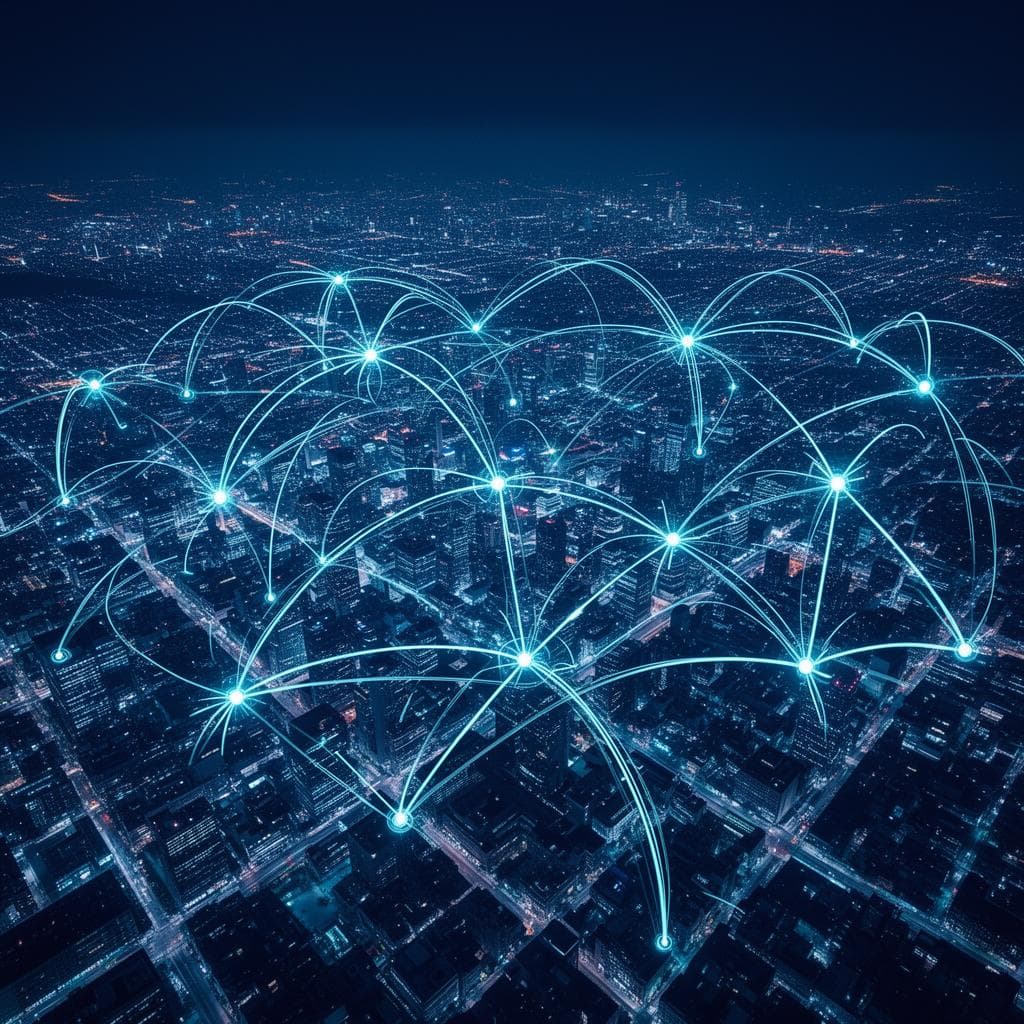 Connected response network across the city